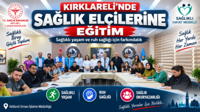Kırklareli’nde sağlıklı yaşam alışkanlıklarının yaygınlaştırılması ve toplumda sağlık bilincinin güçlendirilmesi
