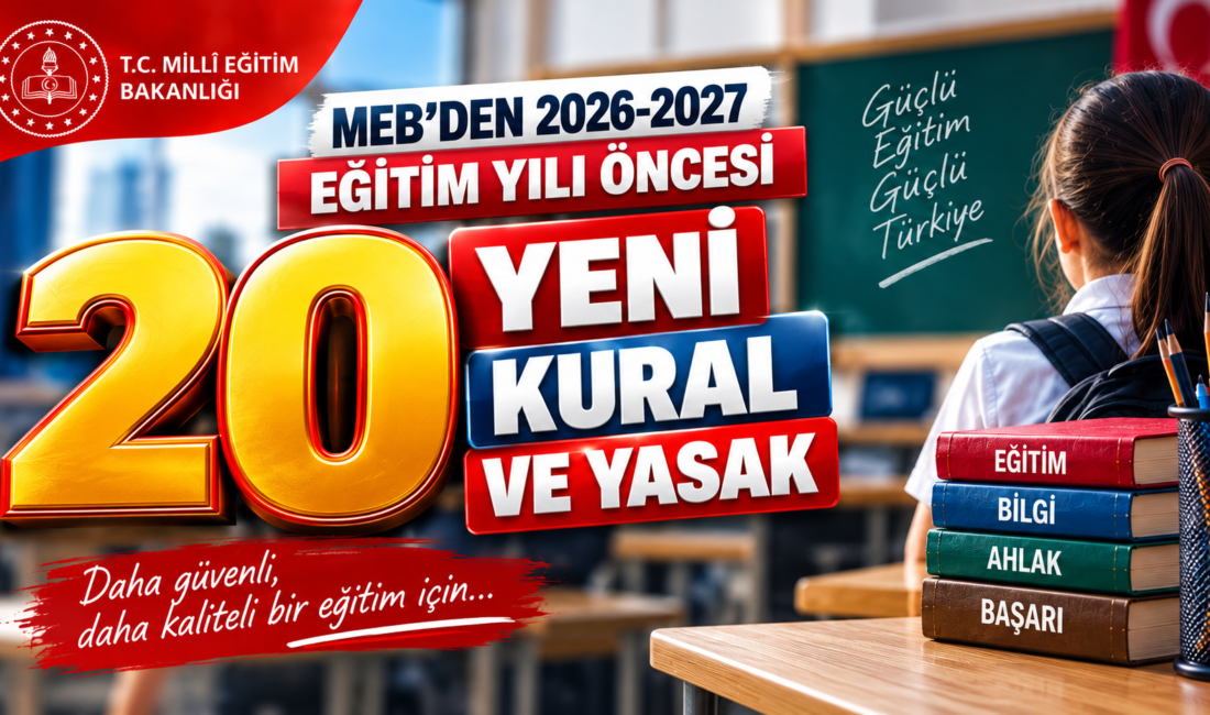 MEB’DEN 20 MADDELİK DÜZENLEME Cep telefonundan sınıf annesine, kayıt parasından mezuniyet törenlerine kadar birçok