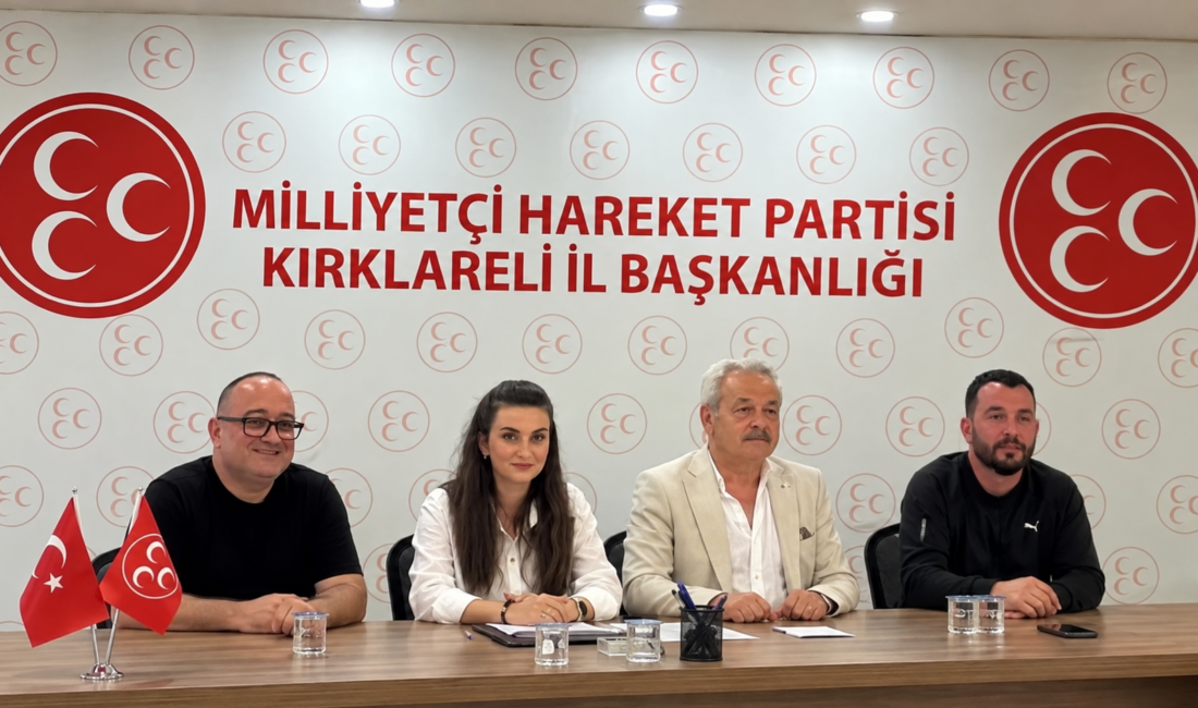 MHP KIRKLARELİ’NDE KONGRE ÖNCESİ KRİTİK TOPLANTI Milliyetçi Hareket Partisi (MHP) Kırklareli İl Başkanlığı, 13 Eylül Pazar