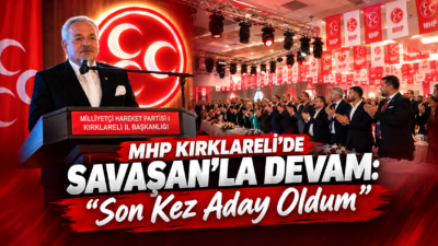 Milliyetçi Hareket Partisi (MHP) Kırklareli İl Başkanlığı’nın 15. Olağan Kongresi